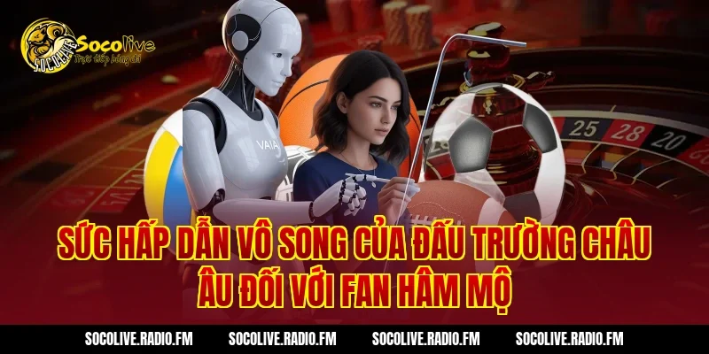 Sức Hấp Dẫn Vô Song Của Đấu Trường Châu Âu Đối Với Fan Hâm Mộ